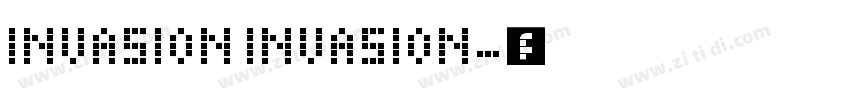Invasion Invasion字体转换